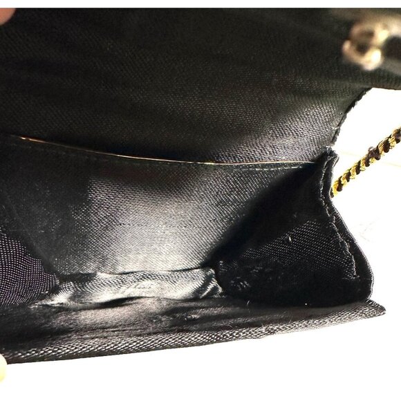 Vintage Embroidered Zardozi  Design Velvet Mini Crossbody Bag Braided‎ Strap - Picture 8 of 16